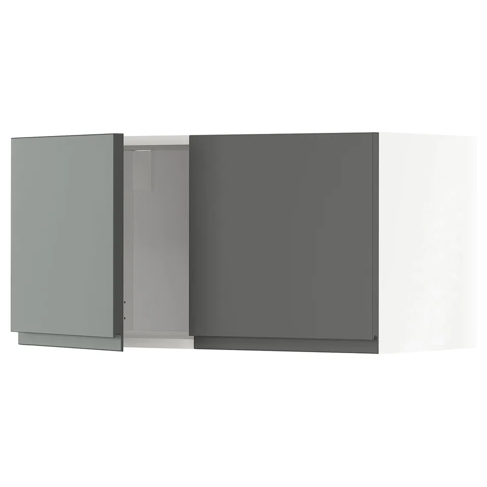 METOD kitchen cabinet in dark grey, modern design with clean lines and smooth finish.