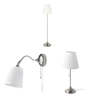 ÅRSTID set: floor lamp + wall lamp + table lamp