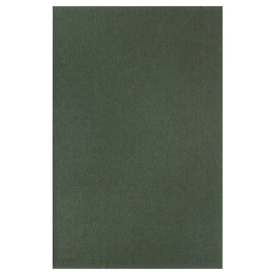 MORUM rug, dark grey, woven texture, rectangular shape, suitable for indoor/outdoor use.