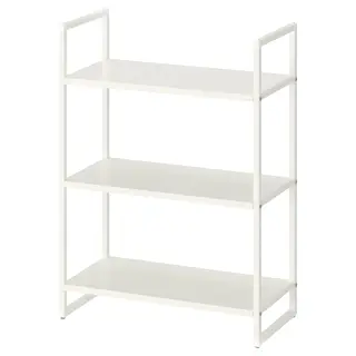 JONAXEL shelving unit, white, 25x51x70 cm