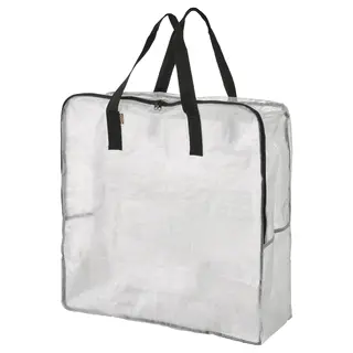 DIMPA storage bag, transparent, 65x22x65 cm