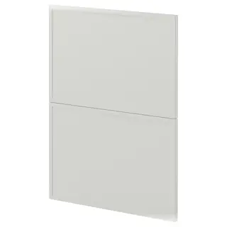 METOD 2 fronts for dishwasher, Aspudden light grey, 60 cm