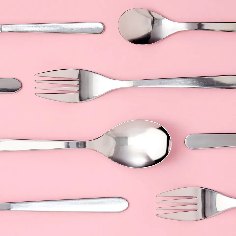FÖRNUFT 24-piece cutlery set, stainless steel