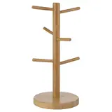 OSTBIT mug stand, bamboo, Height 33 cm