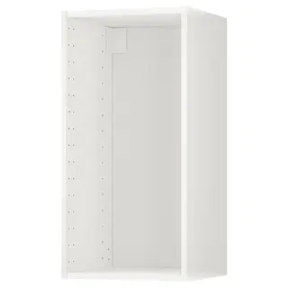 METOD wall cabinet, white, 40x37x80 cm