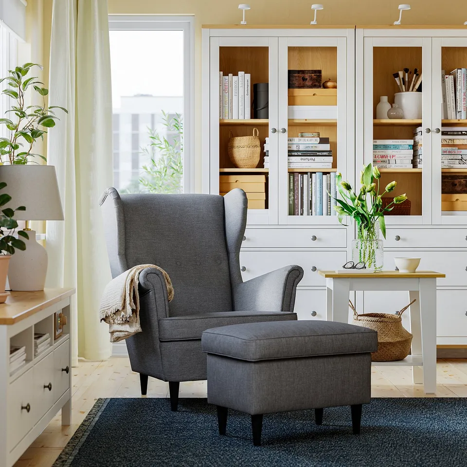 part: STRANDMON wing chair