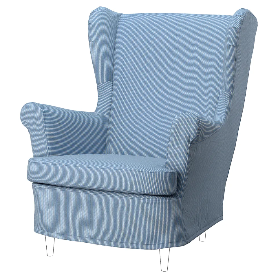 part: STRANDMON slipcover for wing chair