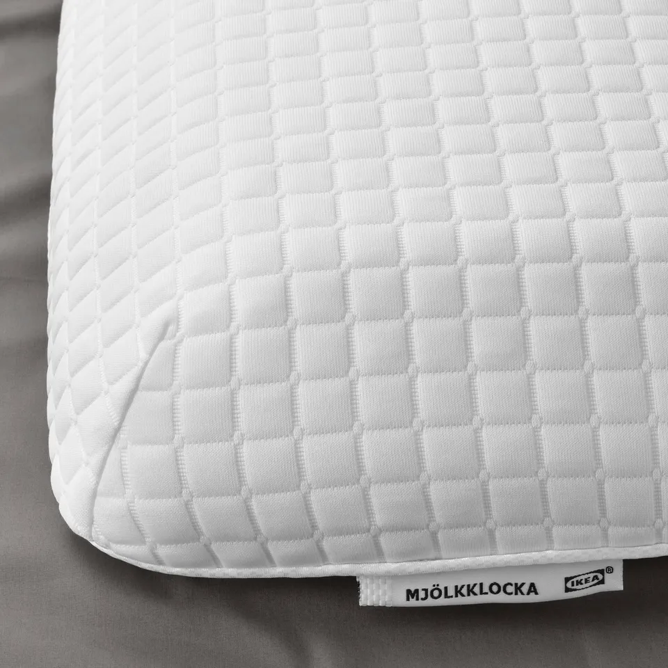 part: MJÖLKKLOCKA ergonomic pillow, side/back sleeper