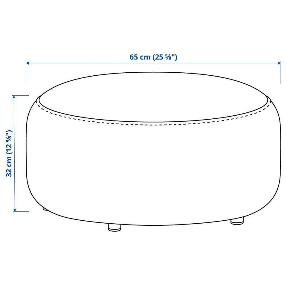 part: LILLESÄTER pouffe