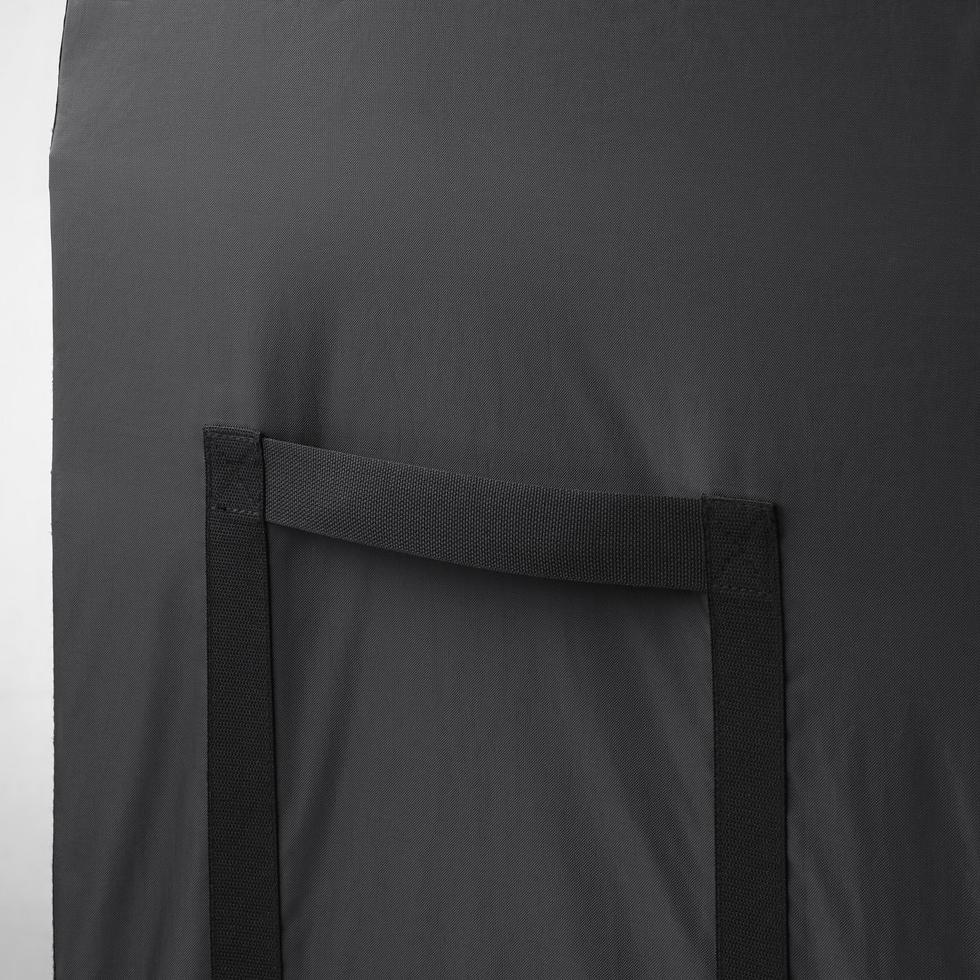 TOSTERÖ storage box: durable, waterproof fabric with strong handles, ideal for outdoor cushion protection.