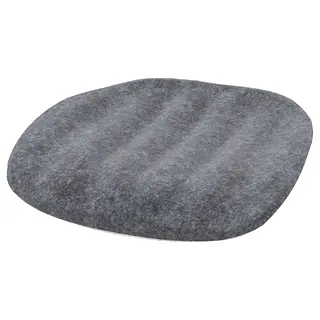 PYNTEN children's seat pad for desk chair, dark grey, 33x32 cm