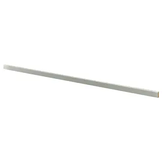 HAVSTORP rounded deco strip/moulding, light grey, 221 cm