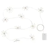 STRÅLA LED lighting chain, sparkler/battery-operated, 2.2 m