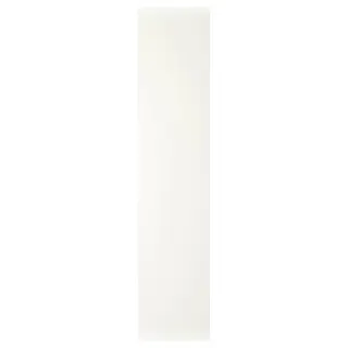 FORSAND door with hinges, white, 50x229 cm