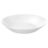 OFTAST deep plate, white, 20 cm