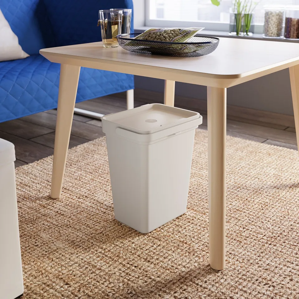 part: HÅLLBAR bin with lid