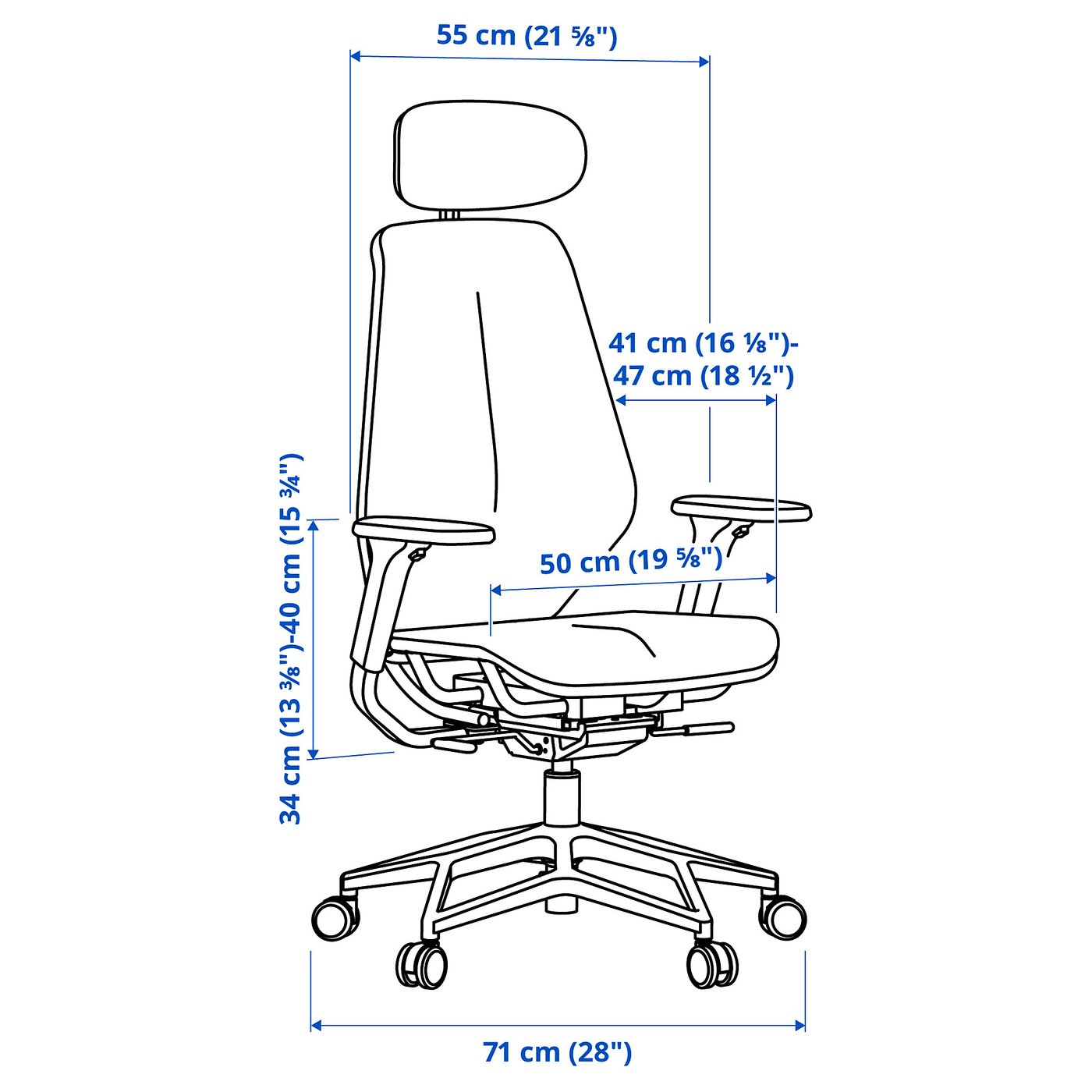 part: STYRSPEL gaming chair