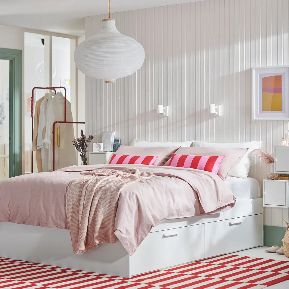 part: BRIMNES bed frame with storage