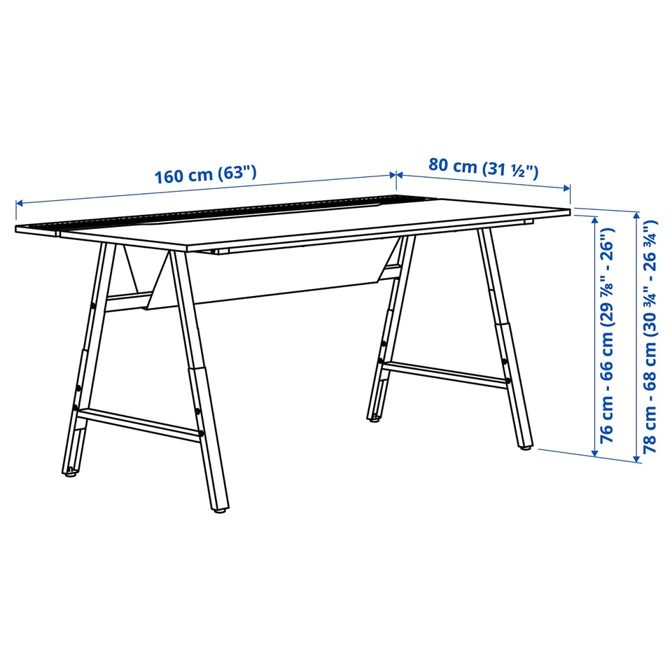 part: UTESPELARE gaming desk