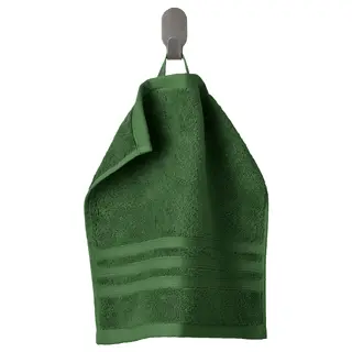 BROKGLIM washcloth, green, Length 30 x Width 30 cm