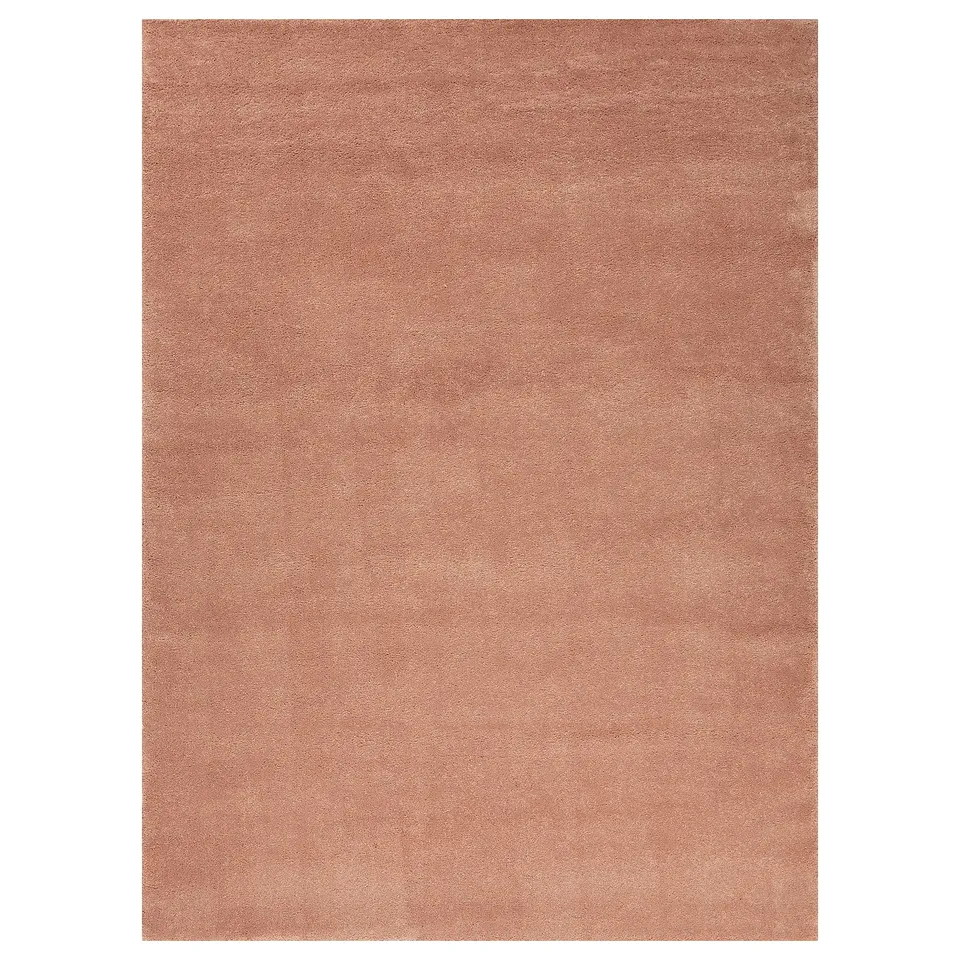 STOENSE Rug, low pile, pale pink, 200x300 cm