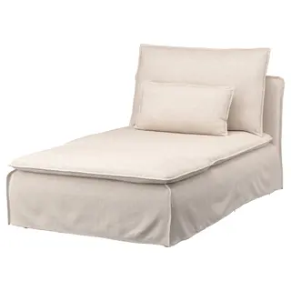 SÖDERHAMN chaise longue, Gransel natural colour, Width 93 x Depth 151 x Height 83 cm