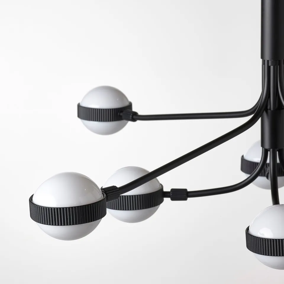 part: STORSLINGA LED chandelier, 8-armed