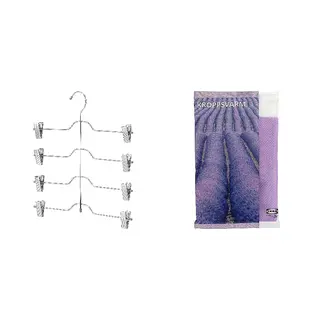 hanger + potpourri in a bag set: trouser/skirt hanger with 4 tiers + potpourri in a bag
