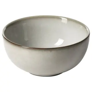 GLADELIG bowl, grey, 11 cm