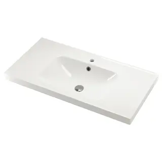 ORRSJÖN wash-basin, white, 102x49 cm