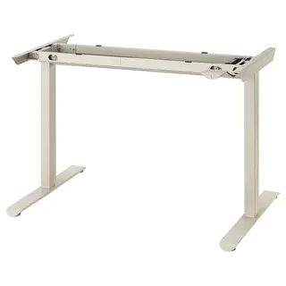 TRAVSPORT underframe sit/stand f table tp, el, beige, 120x70 cm