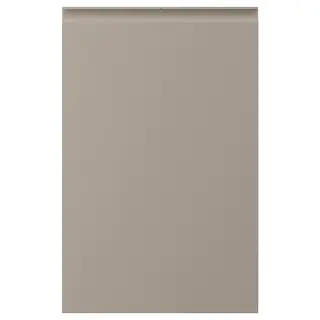 UPPLÖV 2-p door f corner base cabinet set, left-hand/matt dark beige, 25x80 cm