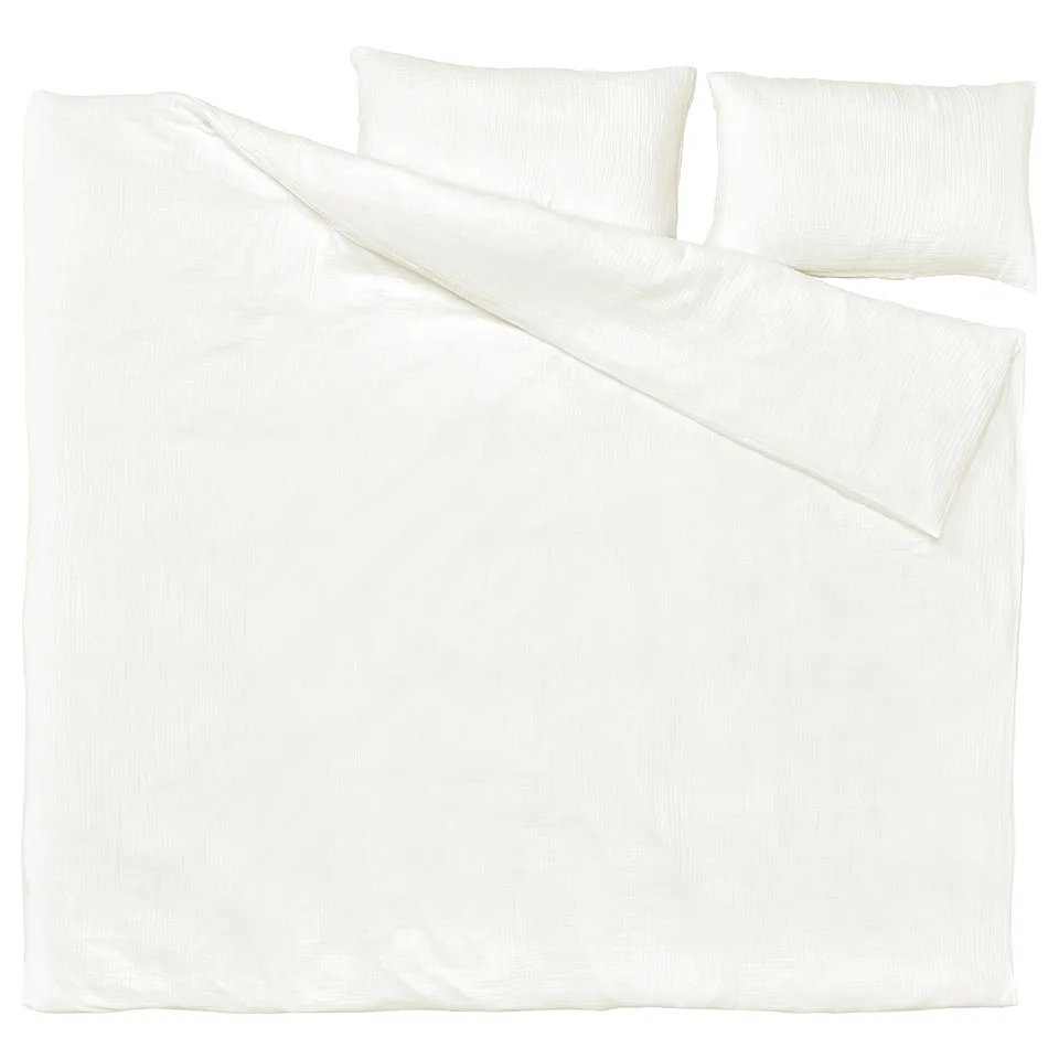 part: SCHERSMIN duvet cover and 2 pillowcases