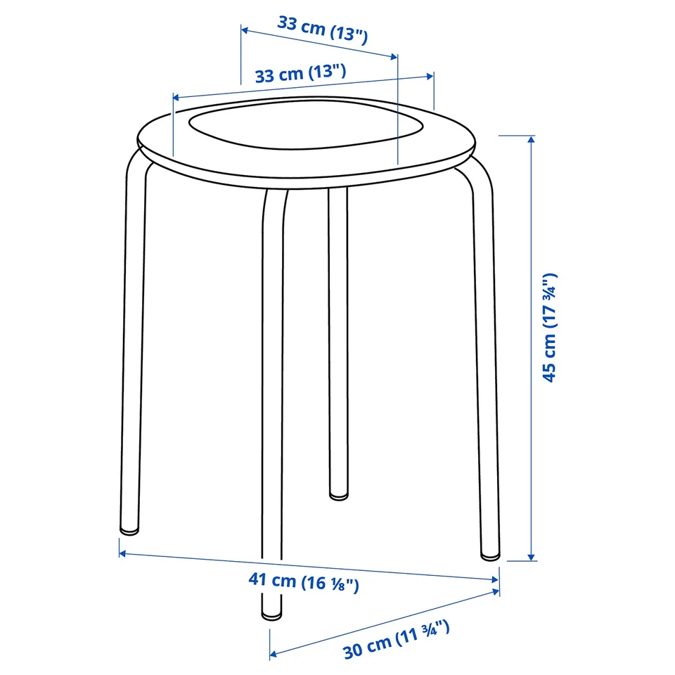 GULTARP Stool, green/Tibbleby green
