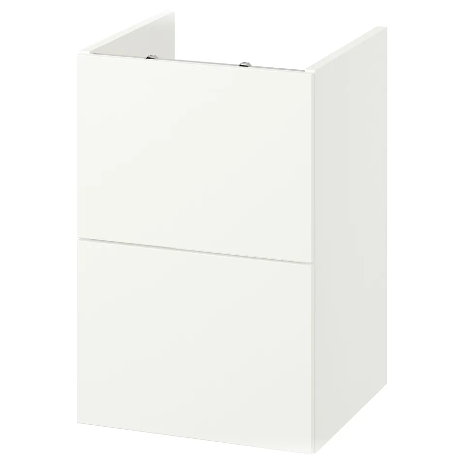 ENHET Wash-stand with drawers, white, 40x42x60 cm