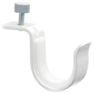 BETYDLIG curtain rod holder, white, Length 60 mm