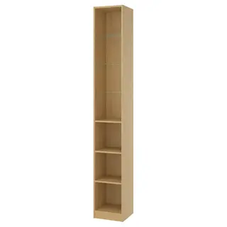 PAX add-on mid-unit, oak effect, 35x35x236 cm