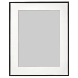 LOMVIKEN frame, black, 40x50 cm
