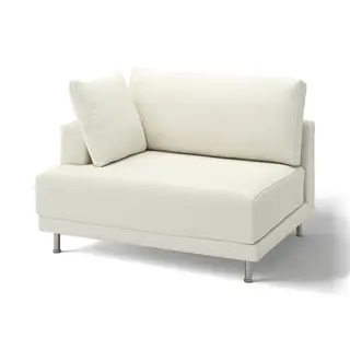 UPPÅKRA cover for 1.5-seat module, left, Axvall off-white