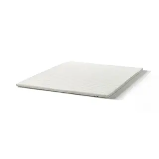 NÄSFJÄLLET mattress pad, white, 150x200 cm