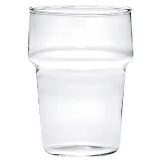 SKINNFISK glass, clear glass, Height 11 cm