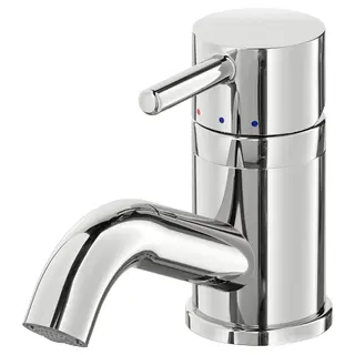 PILKÅN wash-basin mixer tap, chrome-plated, Height 10 cm