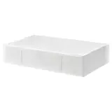 SKUBB storage case, white, 90x53x19 cm