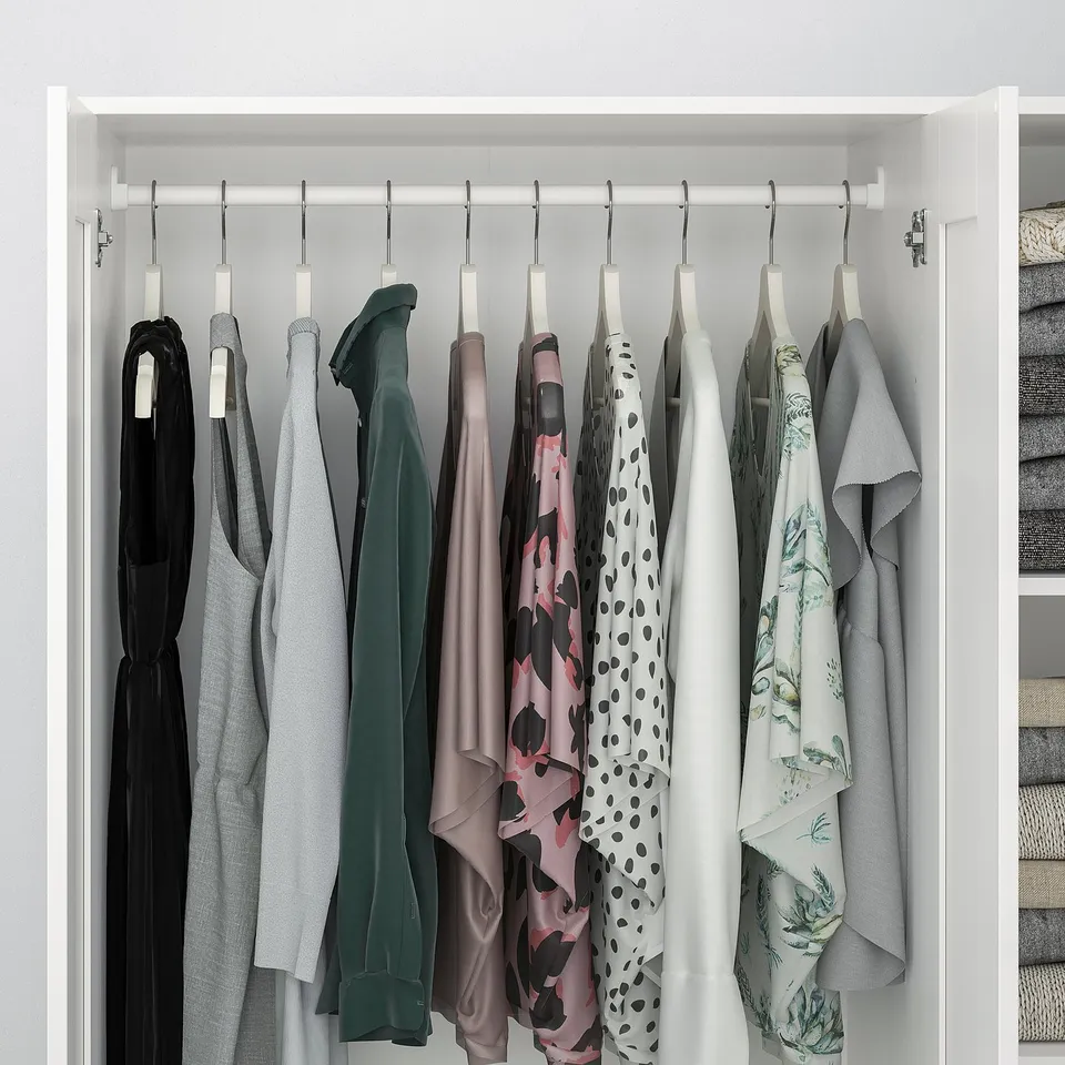 part: BRIMNES wardrobe with 3 doors