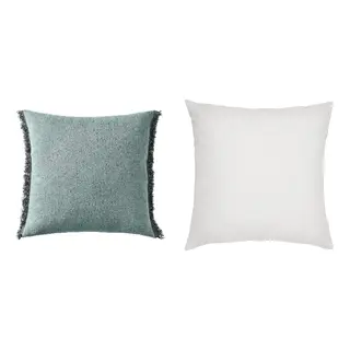 FJÄDRAR/VALLKRASSING set: cushion cover + cushion pad