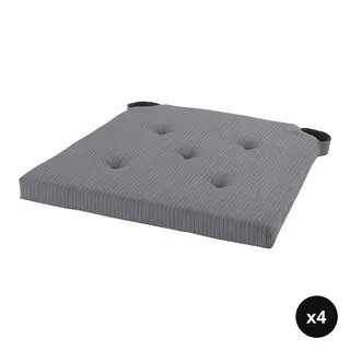 JUSTINA set: chair pad x4
