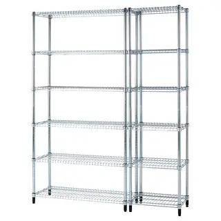 OMAR 2 shelf sections, 140x36x181 cm