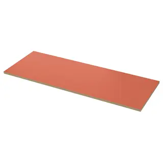 EKBACKEN worktop, terracotta effect/laminate, 186x2.8 cm