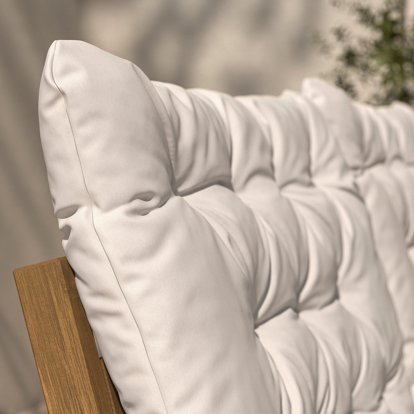 part: KUDDARNA back cushion, outdoor
