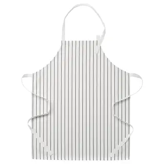 RINNIG apron, patterned, 69x85 cm